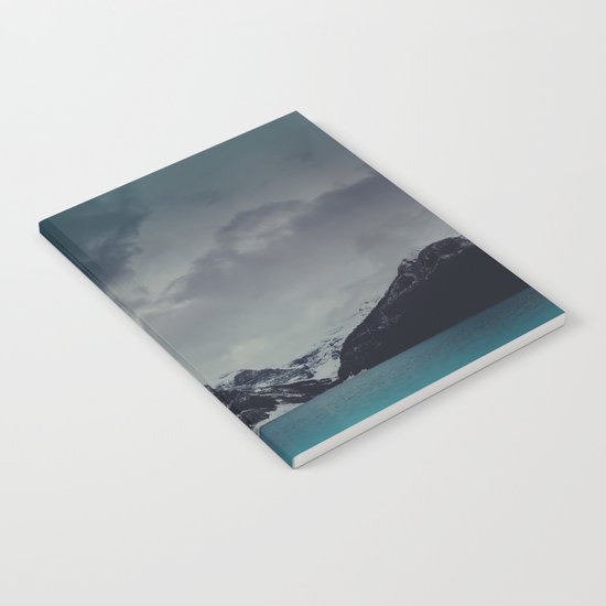 Lake Louise Winter Landscape Notebook