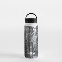 Snow Trees of the Scottish Highlands Water Bottle