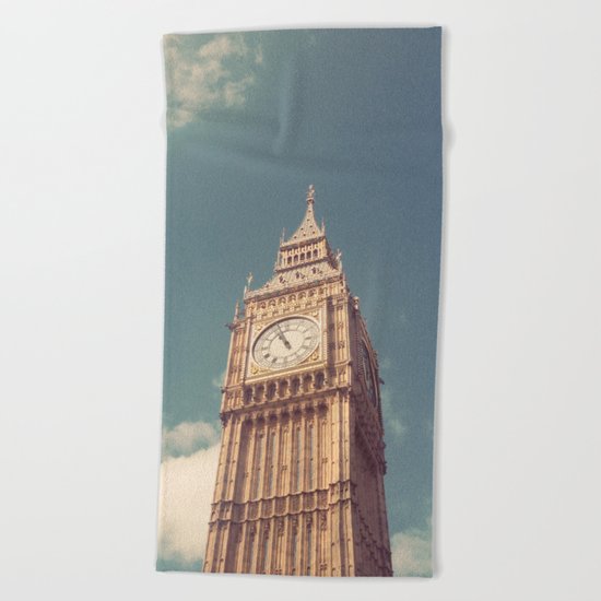 Big Ben Beach Towel