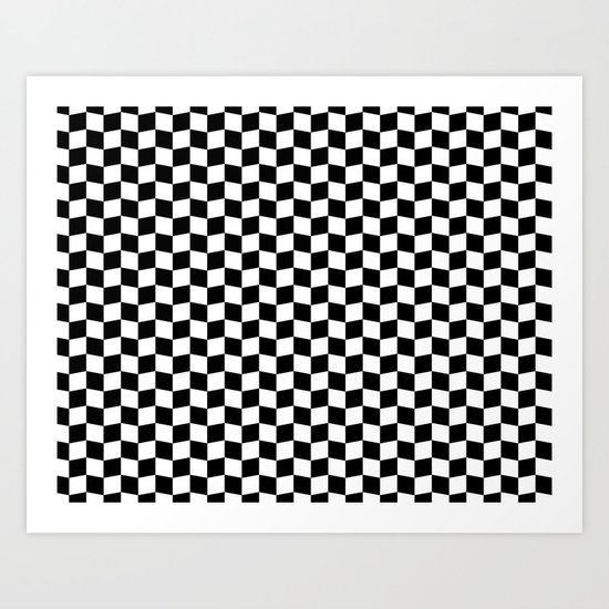 Squares Art Print