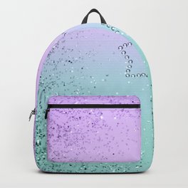 Sparkling MERMAID Glitter Star #1 (Faux Glitter) #decor #art #society6 Backpack