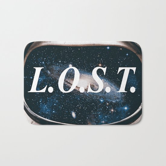 Looking Over Strange Terrain Bath Mat