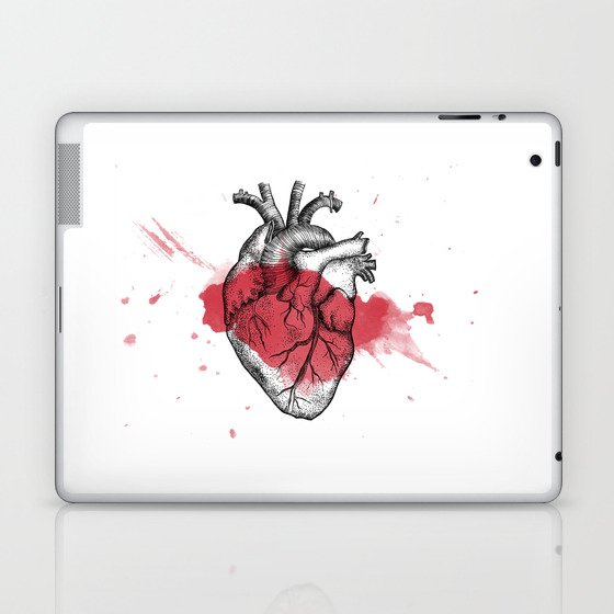 Anatomical heart - Art is Heart  Laptop & iPad Skin
