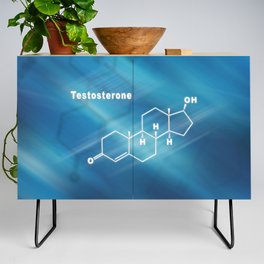 Testosterone Hormone Structural chemical formula Credenza