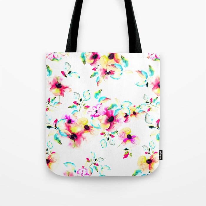 Floral Tote Bag