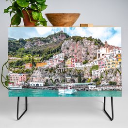 Amalfi Coast, Italy, Ocean Views Credenza