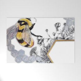 Bumble Bee Welcome Mat