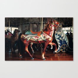 The Rose Horse Canvas Print