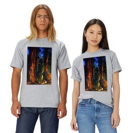 'Redwoods, Yosemite Forest' landscape painting by Gilbert Munger T Shirt
