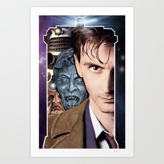 Doctor Who Art Print