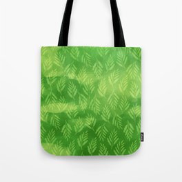 Dappled Light in a Ferny Forest Tote Bag