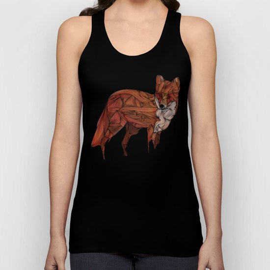 Red Fox Unisex Tank Top