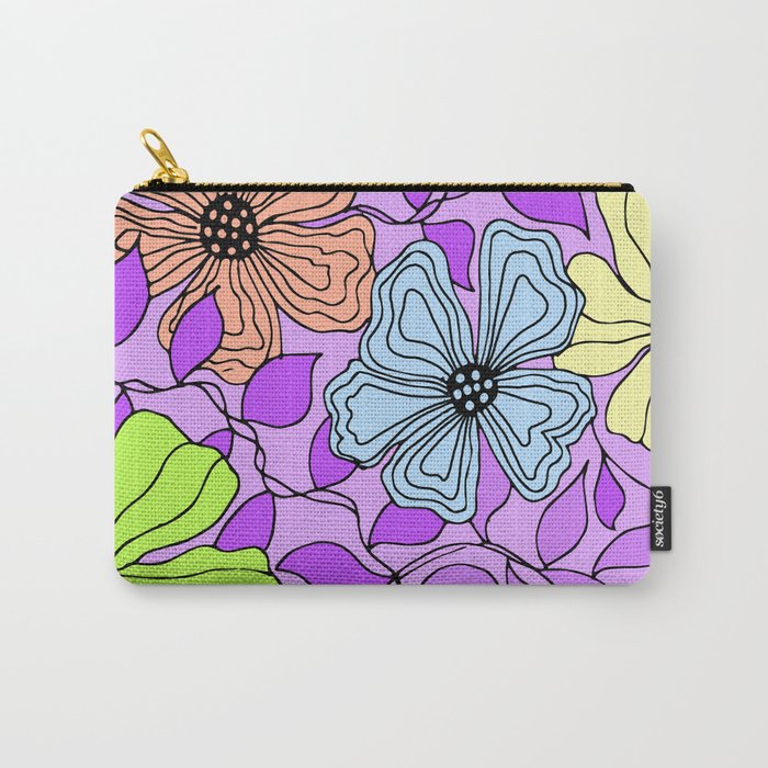 Flower party 2 Carry-All Pouch