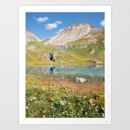 Ice Lake, Colorado Art Print