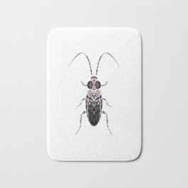 insectissimo Bath Mat | Cockroaches, Mirroredtrees, Graphicdesign, Roach, Pattern, Cockroach, Trees, Digital, Nature, Roaches 