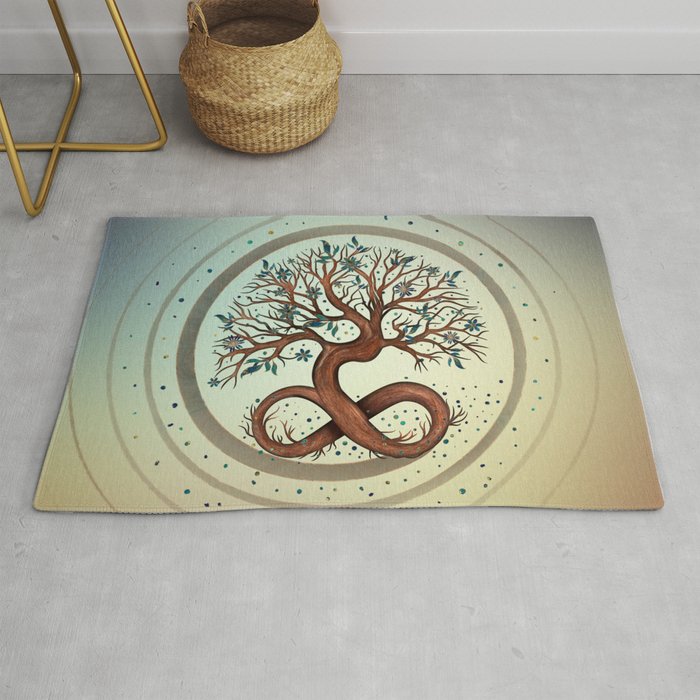 Tree of Life - Infinity Spiral Art Print by creativemotions