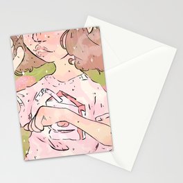 Peach Nap Stationery Cards