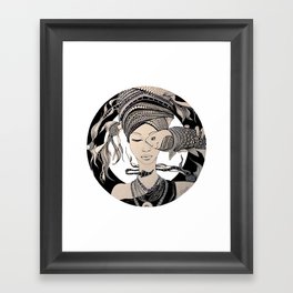 Fisheye Framed Art Print