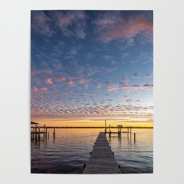 Cotton Candy Sunset Poster