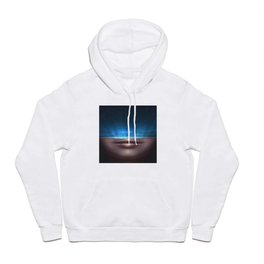Starry sky; girl centric female portrait Hoody