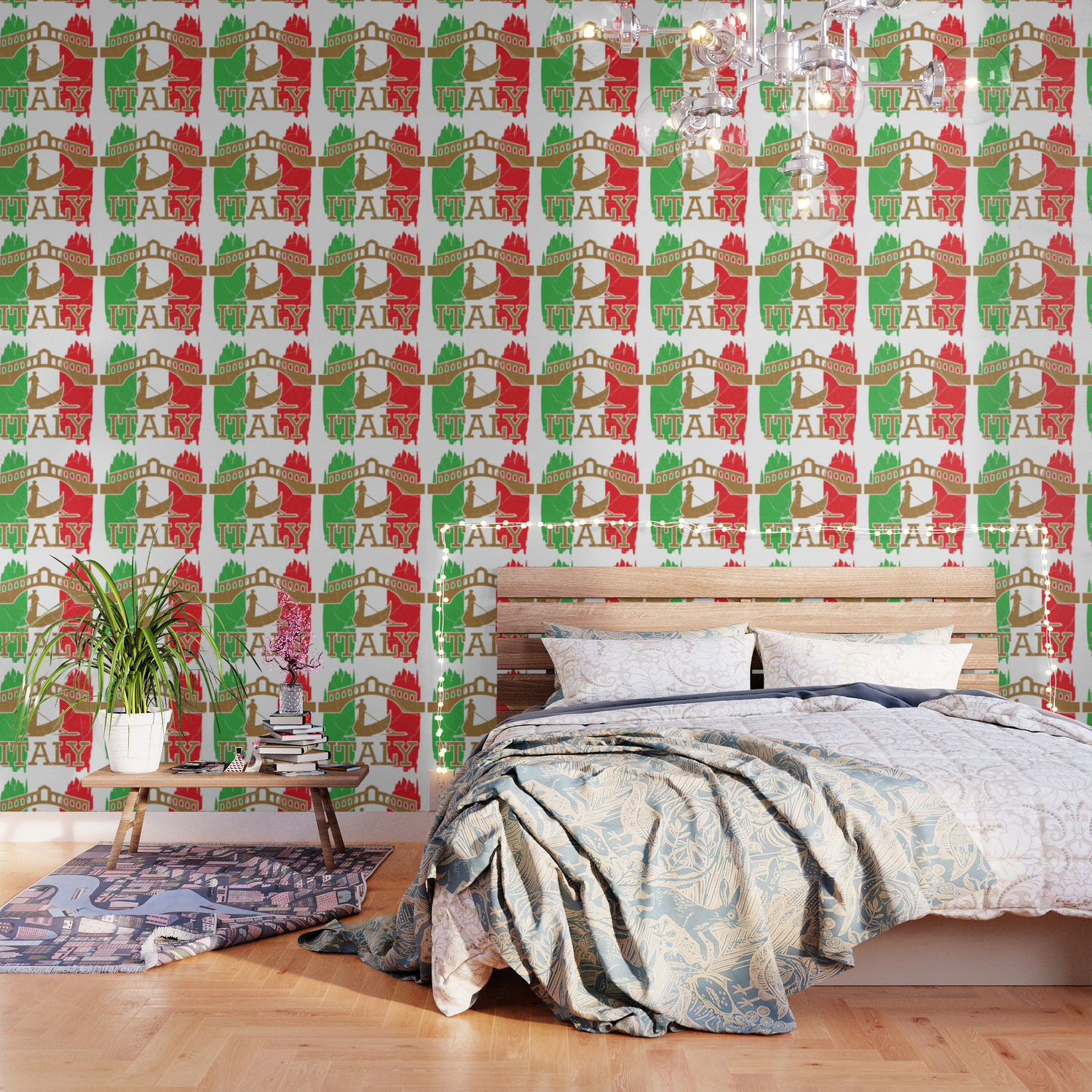 Italy Rome Milan Gift Italian Wallpaper By Alsterdesignumzu Society6