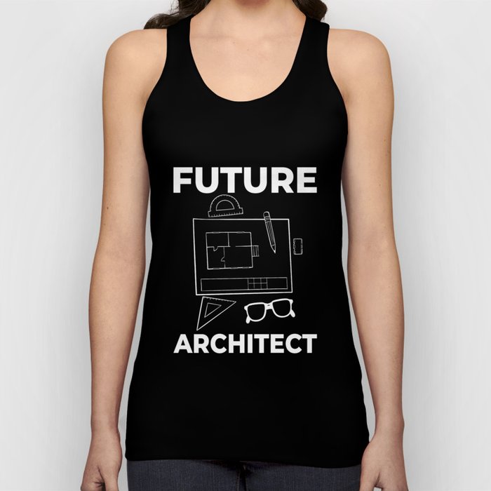 Architecture Designer Engineering House Architect Tank Top