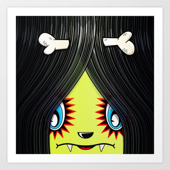 Bone Art Print