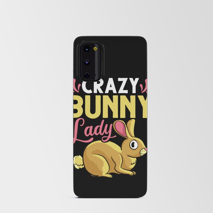 Rabbit Bunny Lionhead Angora Rex Harlequin Cage Android Card Case