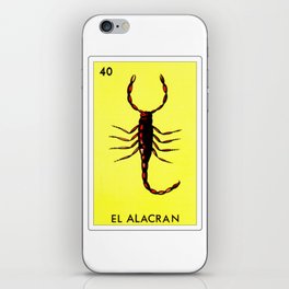 Loteria Mexicana Design - Graphic Design Gift - Regalo Graphic Design iPhone Skin