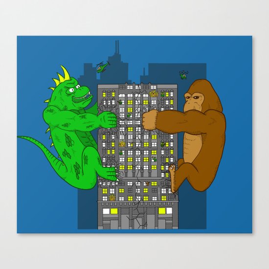 RAMPAGE Canvas Print