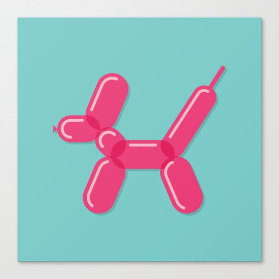 Balloon Dog Canvas Print