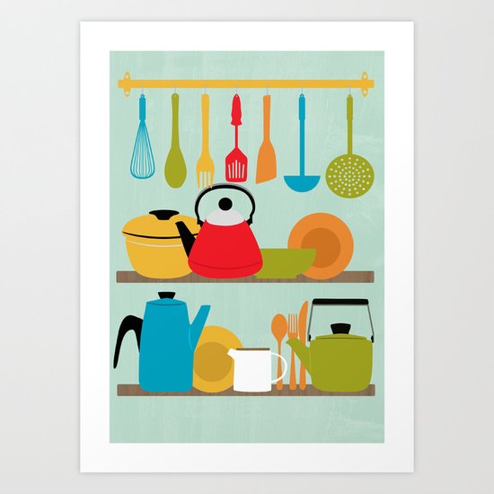 My Kitchen Art Print