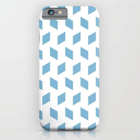 rhombus bomb in dusk blue iPhone & iPod Case