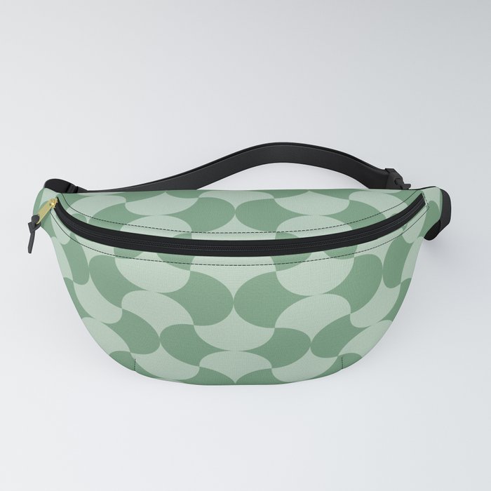 Deco 2 pattern sage Fanny Pack