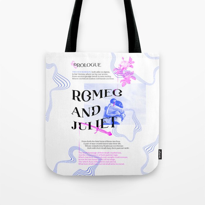 Book's piece - Romeo and Juliet Tote Bag