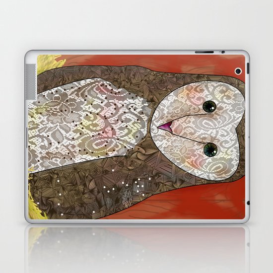 Barn Owl Laptop & iPad Skin