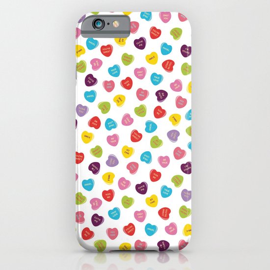 Candy Hearts iPhone & iPod Case