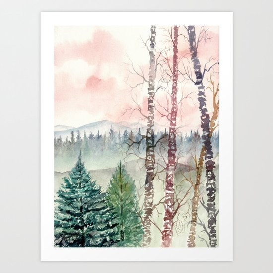 Watercolor Art Print