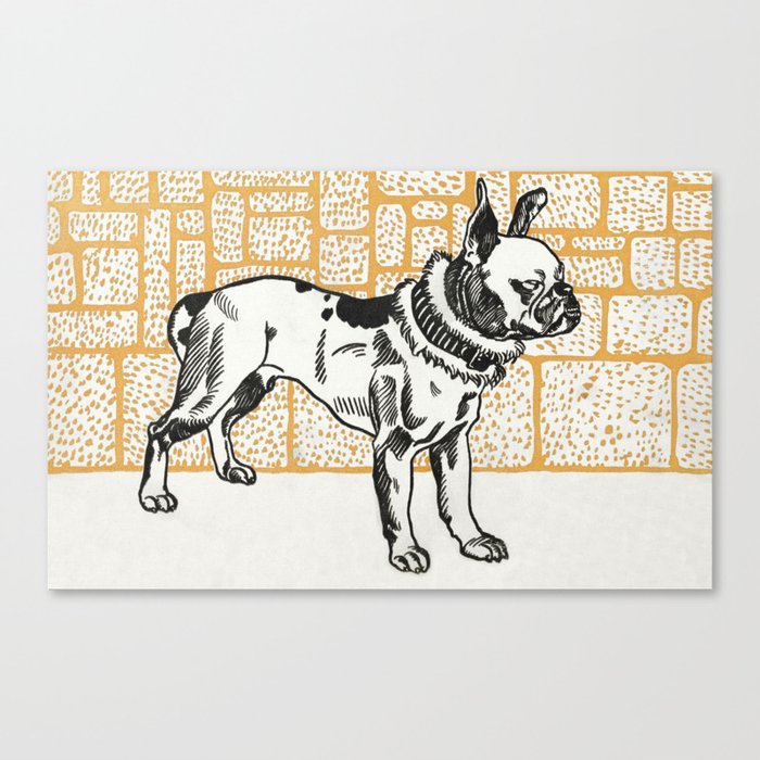 Pitbull Terrier Canvas Print