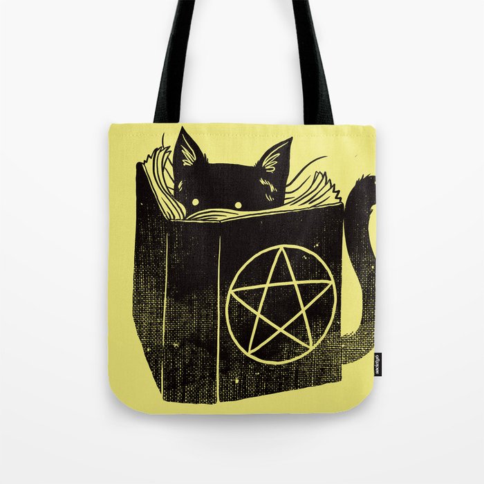 Witchcraft Cat Tote Bag