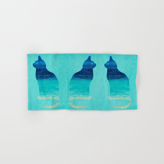 SEA CAT Hand & Bath Towel