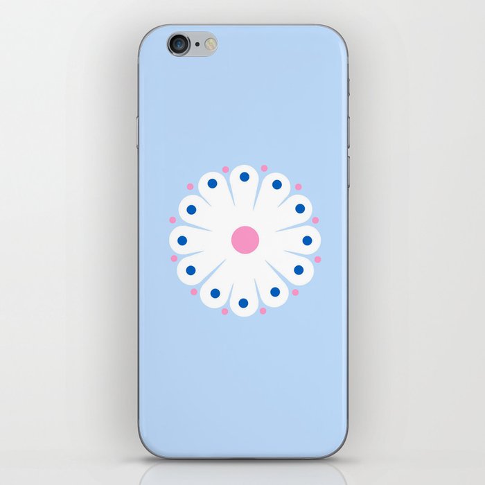 Geometric flowers 191 iPhone Skin