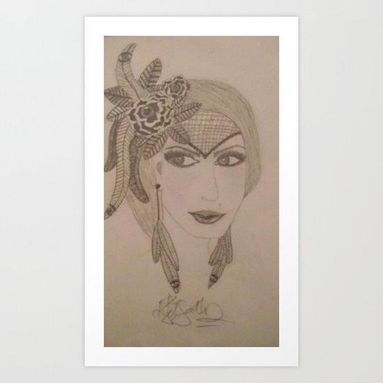 Fashion. Art Print