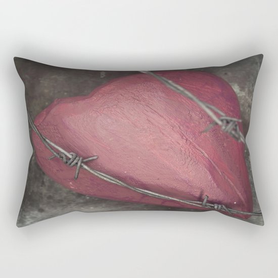 Trapped Heart II Rectangular Pillow