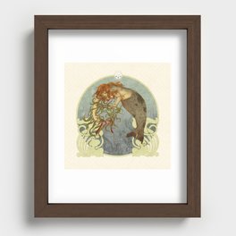 Wreath of the Isles Recessed Framed Print