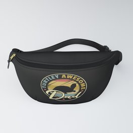 Turtley Awesome Dad Funny Shark Father's Day Gift Fanny Pack