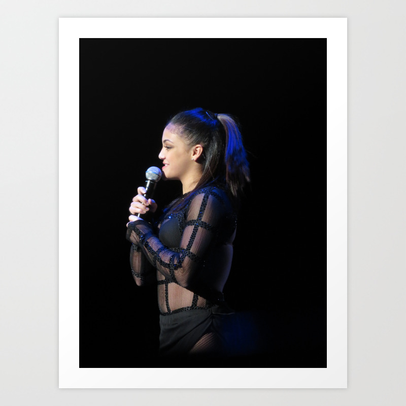 Laurie Hernandez Art Print By Zoedeltoro