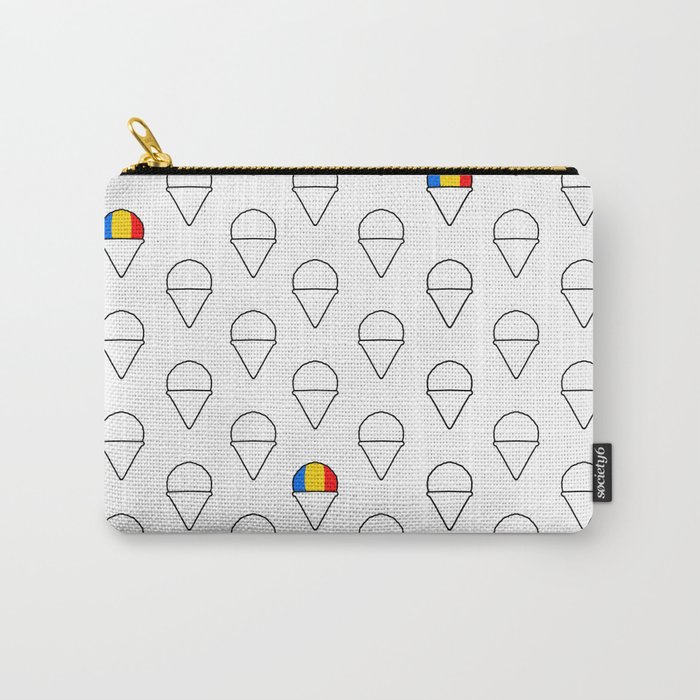 Rainbow shaved ice Carry-All Pouch