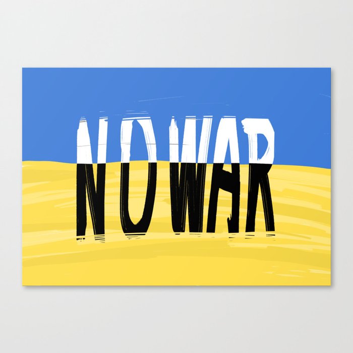no war Canvas Print
