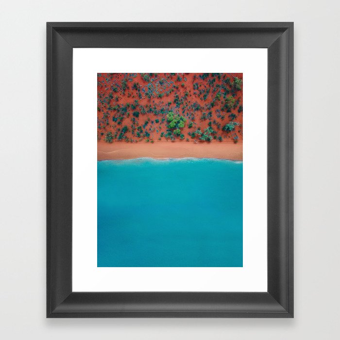 Broome Australian Beaches  Framed Art Print